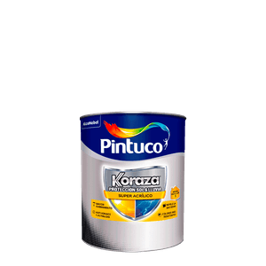 Koraza Sol & Lluvia Super Acrílico Vidrio Ahumado